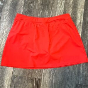 Lands’ End Women's Chlorine Resistant Tummy Control Swim Skirt Swim Bottom